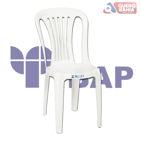 CADEIRA IBAP LARA SEM BRACO VERDE (PP VIRGEM)