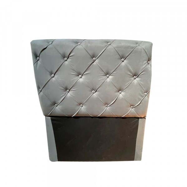 CABECEIRA DE SOLTEIRO LIFESPUMA CAPTONE CINZA CABECEIRA DE SOLTEIRO LIFESPUMA CAPTONE CINZA