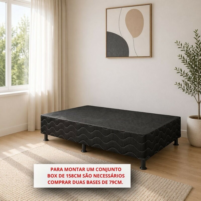BASE BOX 79X198X30 RECONFLEX SOMIE FLEX BLACK BASE BOX 79X198X30 RECONFLEX SOMIE FLEX BLACK