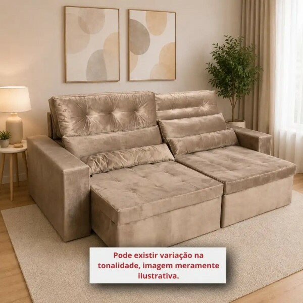 ESTOFADO RG ROBUST RETRATIL 2.50 MARROM INCA 17 ESTOFADO RG ROBUST RETRATIL 2.50 MARROM INCA 17