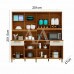 KIT 8P 2G RONIPA CABERNET PRIME AMENDOA/OFF WHITE