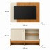 COMBO RACK PAINEL MOBLER 1.2 WOOD PEROLA METALIZADO/CANELA COMBO RACK PAINEL MOBLER 1.2 WOOD PEROLA METALIZADO/CANELA
