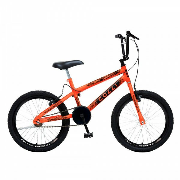 BICICLETA COLLI MAX BOY CROSS ARO 20 S/MARCHA LARANJA NEON BICICLETA COLLI MAX BOY CROSS ARO 20 S/MARCHA LARANJA NEON
