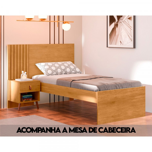 CAMA JA SOLTEIRO LADY NATURE/OFF WHITE CAMA JA SOLTEIRO LADY NATURE/OFF WHITE