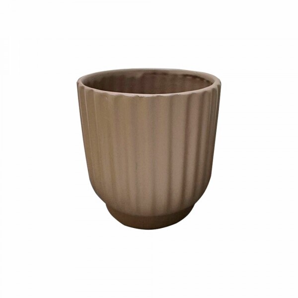 CACHEPOT CERAMICA ROMA PEQUENO 16CM MADAGASCAR CACHEPOT CERAMICA ROMA PEQUENO 16CM MADAGASCAR