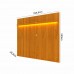 PAINEL GELIUS NOBRE RIPADO 2.3 C/LED NATURALE