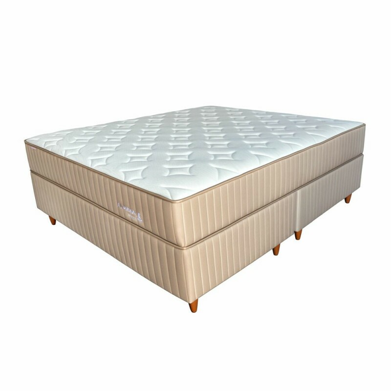 CJ BASE BOX/COLCHAO 158X198X67 PLUMATEX LUNNA PRIME MOLAS ENSACADAS CJ BASE BOX/COLCHAO 158X198X67 PLUMATEX LUNNA PRIME MOLAS ENSACADAS