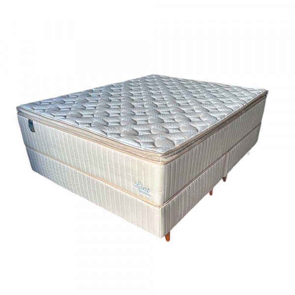 CJ BASE BOX/COLCHAO 158X198X73 PLUMATEX LINZ ULTRA MOLAS ENSACADAS CJ BASE BOX/COLCHAO 158X198X73 PLUMATEX LINZ ULTRA MOLAS ENSACADAS