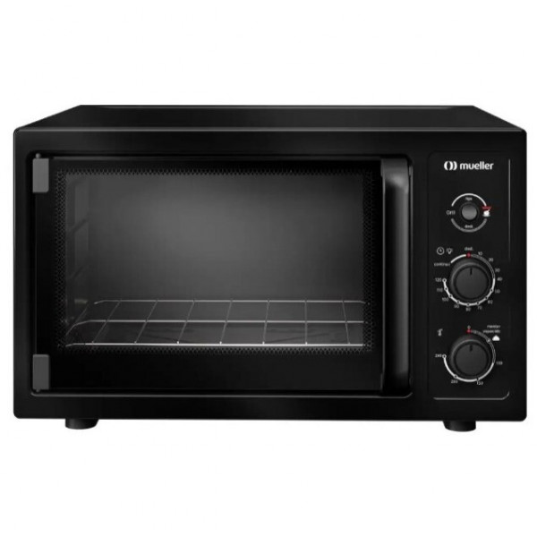 FORNO ELETRICO MUELLER MFB50B 50L 220V PRETO FOSCO