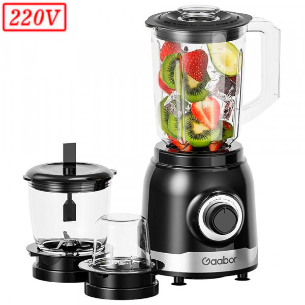 LIQUIDIFICADOR GAABOR CREAMY JM-16M02A 220V PRETO/INOX