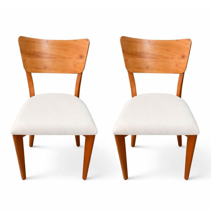 CJ 02 CADEIRAS ART ASSENTO VIENA TEC 614 MEL CJ 02 CADEIRAS ART ASSENTO VIENA TEC 614 MEL