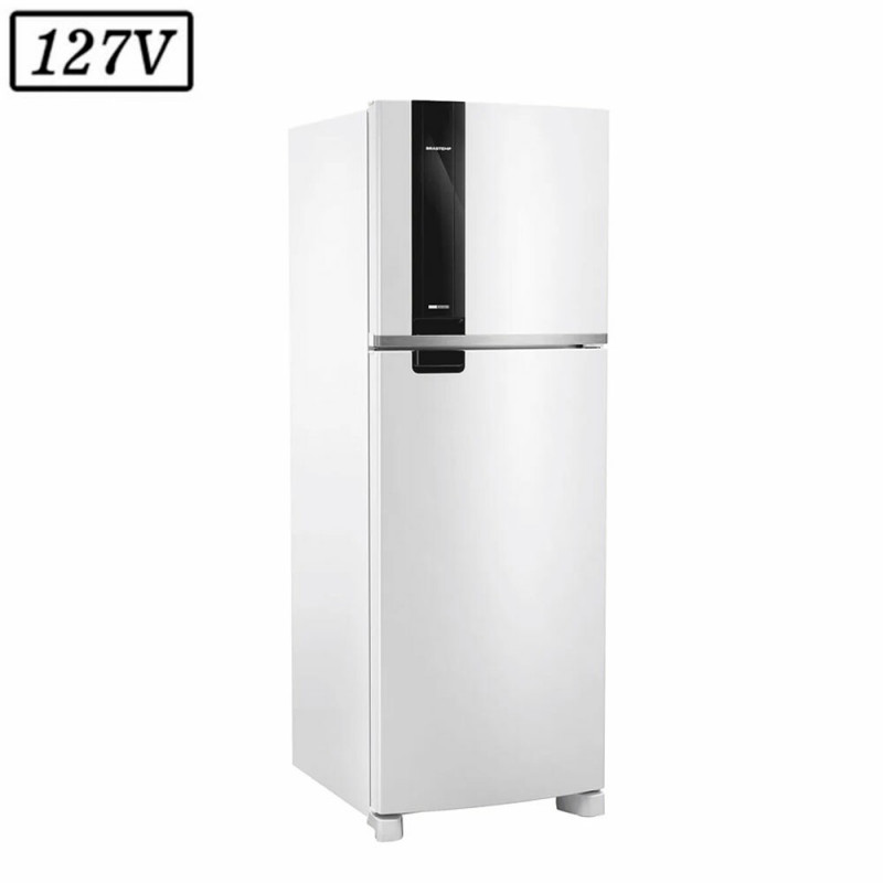 REFRIGERADOR BRASTEMP DOMEST BRM46 FROST FREE DUPLEX 385L 127V BRANCO REFRIGERADOR BRASTEMP DOMEST BRM46 FROST FREE DUPLEX 385L 127V BRANCO