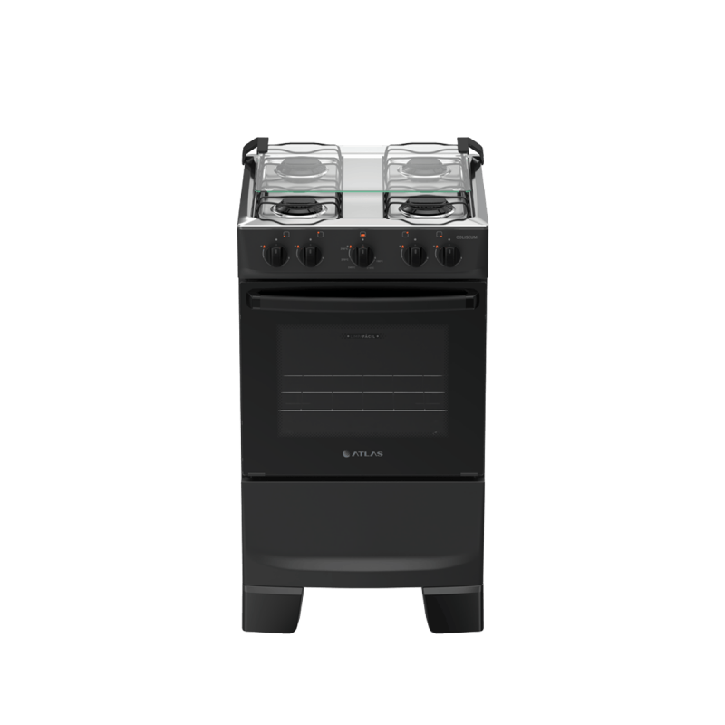 FOGAO 4B ATLAS COLISEUM PLUS PRETO 25