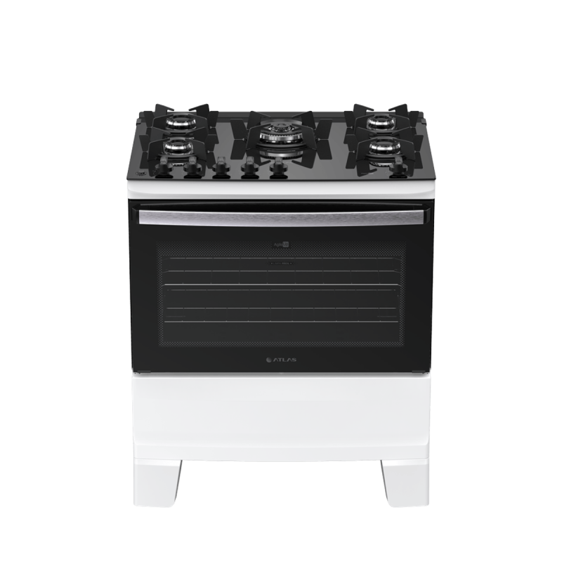 FOGAO 5B ATLAS AGILE UP MESA VIDRO BRANCO 25