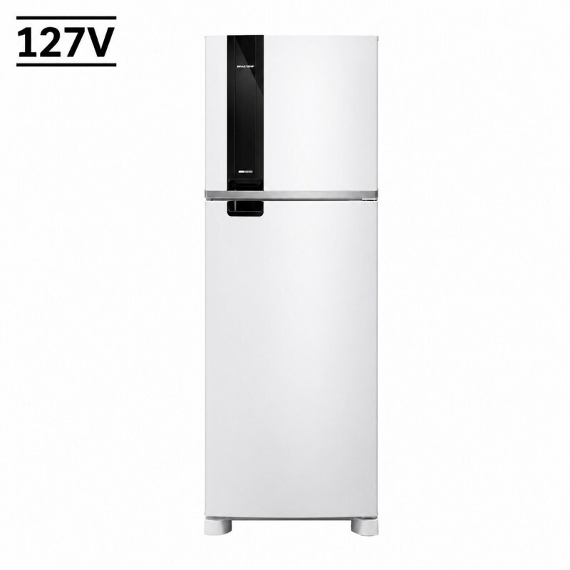 REFRIGERADOR BRASTEMP DOMEST BRM46 FROST FREE DUPLEX 385L 220V BRANCO