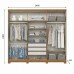 ROUPEIRO 6P. ABRIR 3G HENN NEW JADE CINAMOMO/OFF WHITE