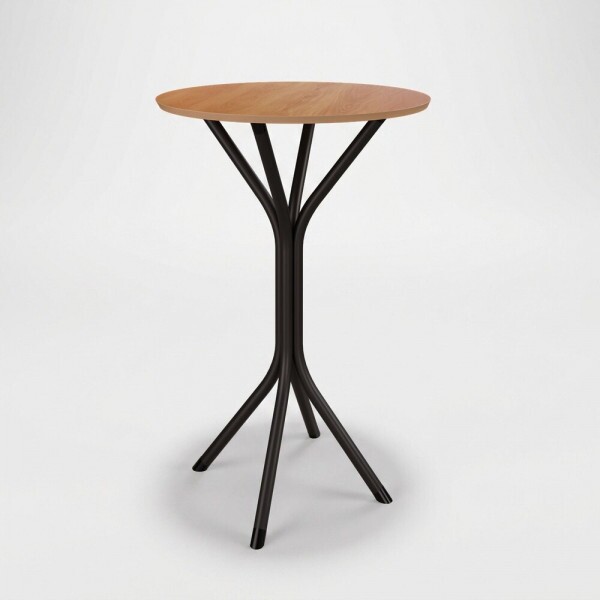 MESA MOVEIS TEIXEIRA HOLANDA TAMPO MAD. PRETO FOSCO/PROA RED