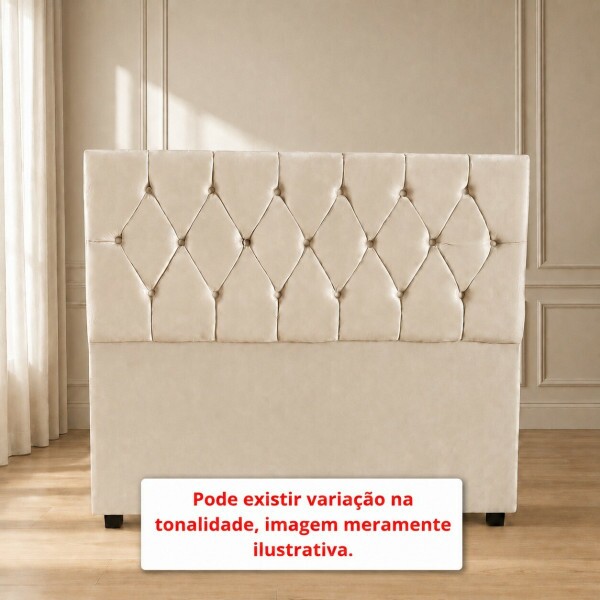 CABECEIRA DE CASAL J/A 1.38 BEGE CABECEIRA DE CASAL J/A 1.38 BEGE