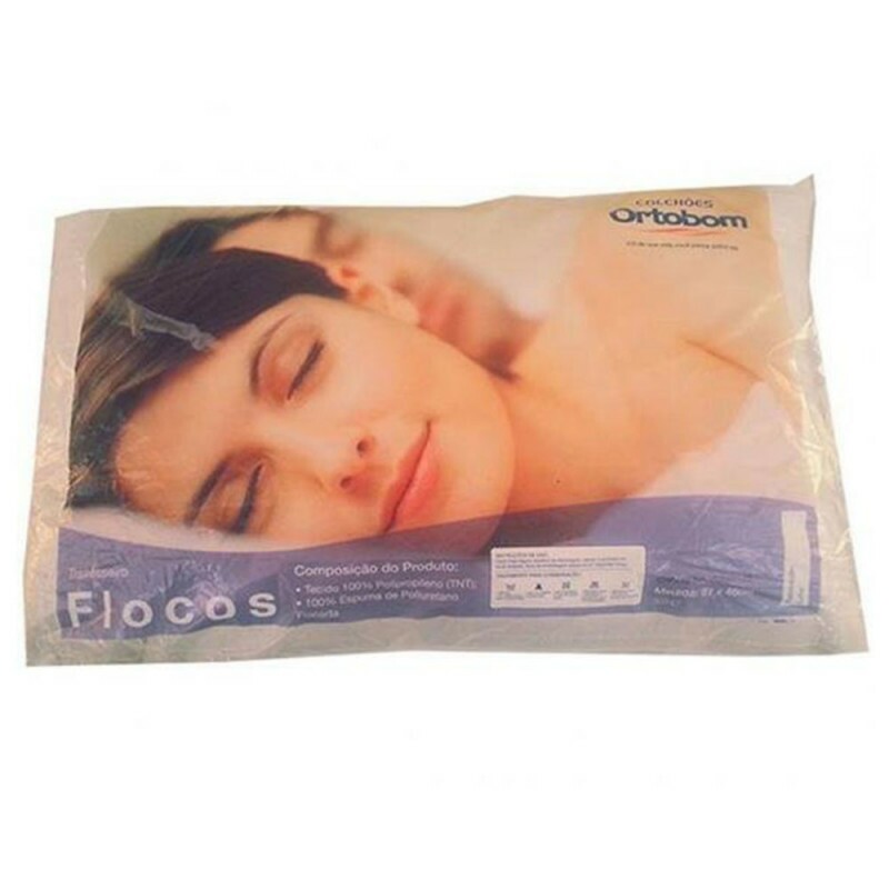 TRAVESSEIRO ORTOBOM FLOCOS 90X60X15 TRAVESSEIRO ORTOBOM FLOCOS 90X60X15